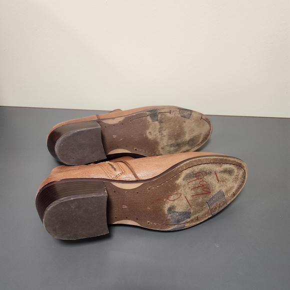 Sam Edelman Petty brown tan booties Booties Sz 11 - Picture 8 of 8